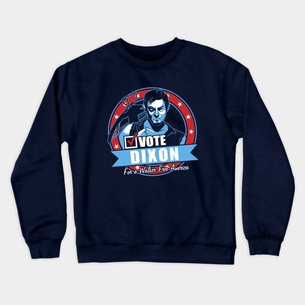 Vote Dixon Crewneck Sweatshirt by APSketches